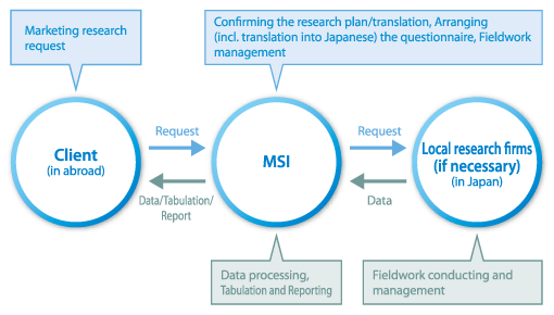 Operation system of international research - From Abroad to Japan -