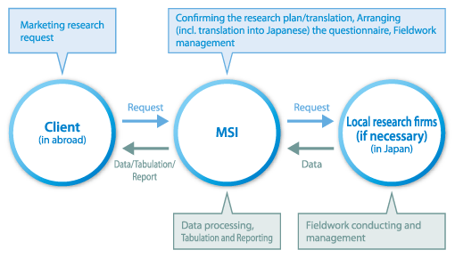 Operation system of international research - From Abroad to Japan - 